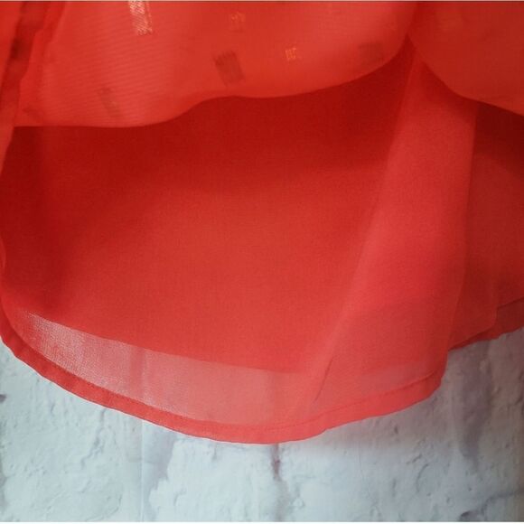 BEBE Chiffon Off-Shoulder Blouse XXS - Picture 4 of 8